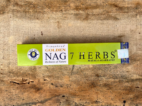 Räucherstäbchen Nag 7 Herbs (7 Kräuter)
