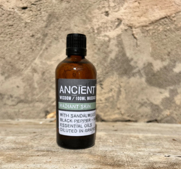 Massage Öl für strahlende Haut von Ancient 100 ml